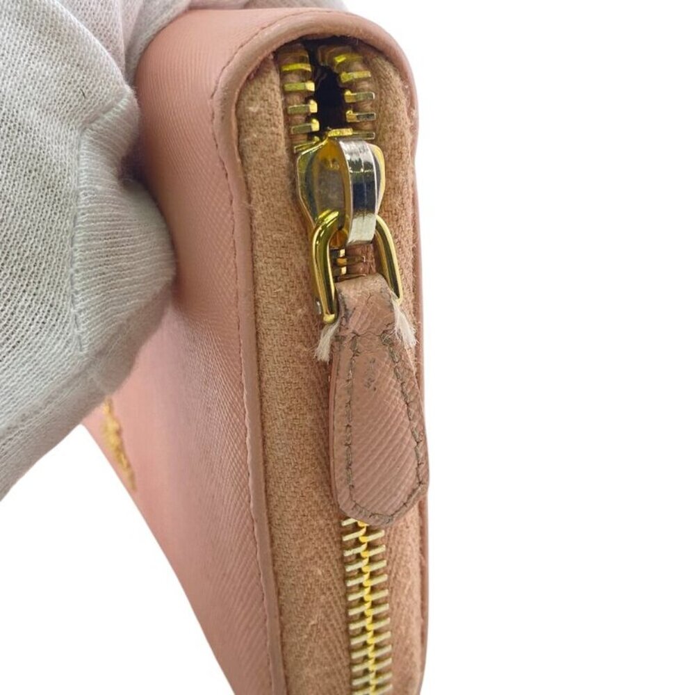 Prada 1 Ml506 Long Wallet Pink - Picture 5 of 8